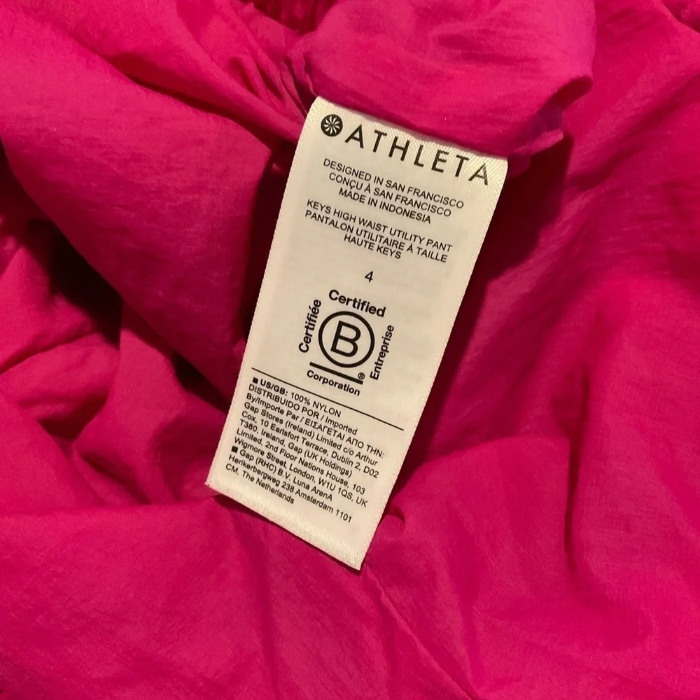 ATHLETA Alicia Keys High Waist Utility Pants Size 4
